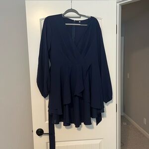 Never worn • navy blue dress